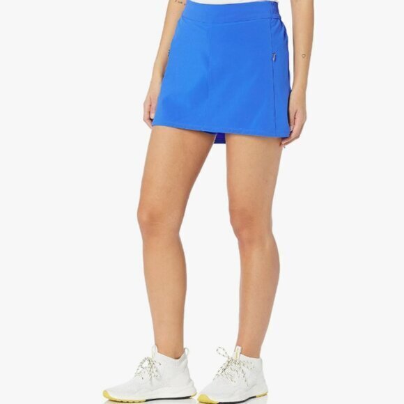 COLUMBIA PFG Cargo Skort Women Small Blue Golf Tennis Athletic Performance Skirt - Picture 1 of 13